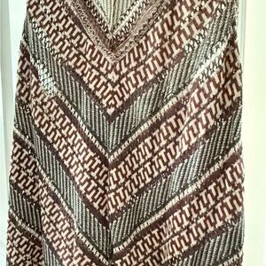 Chevron Patterned Knit tank lucky brand